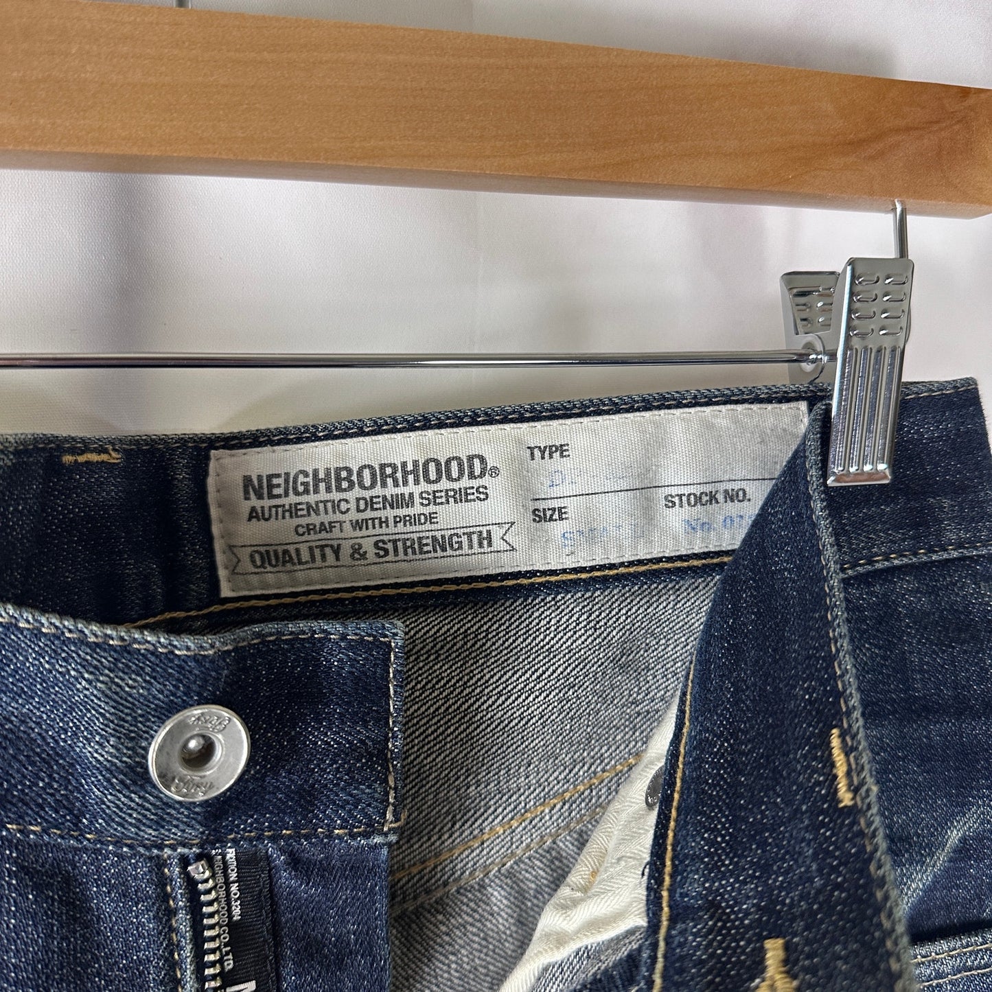 Neighborhood Rigid DP Mid 14oz Selvedge Denim
