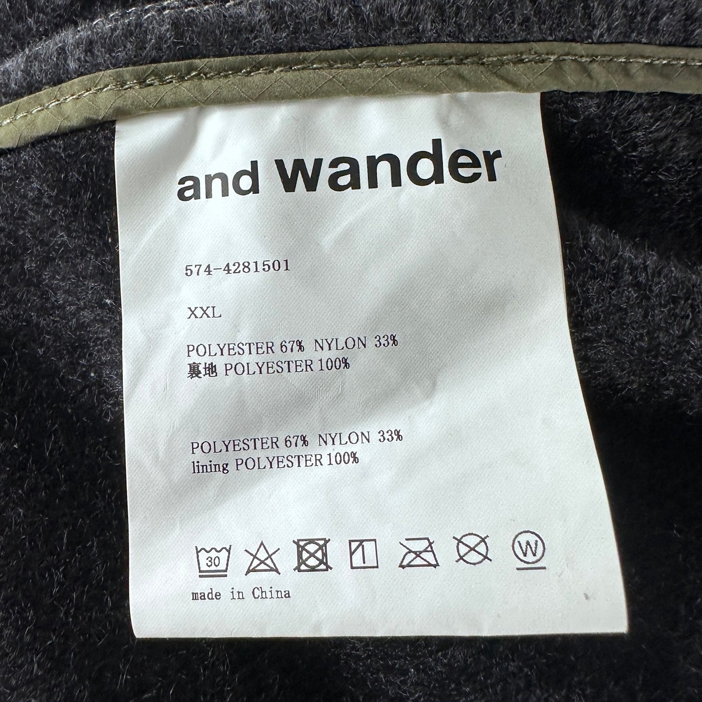 Hidden NY x And Wander Olive Octa Parka
