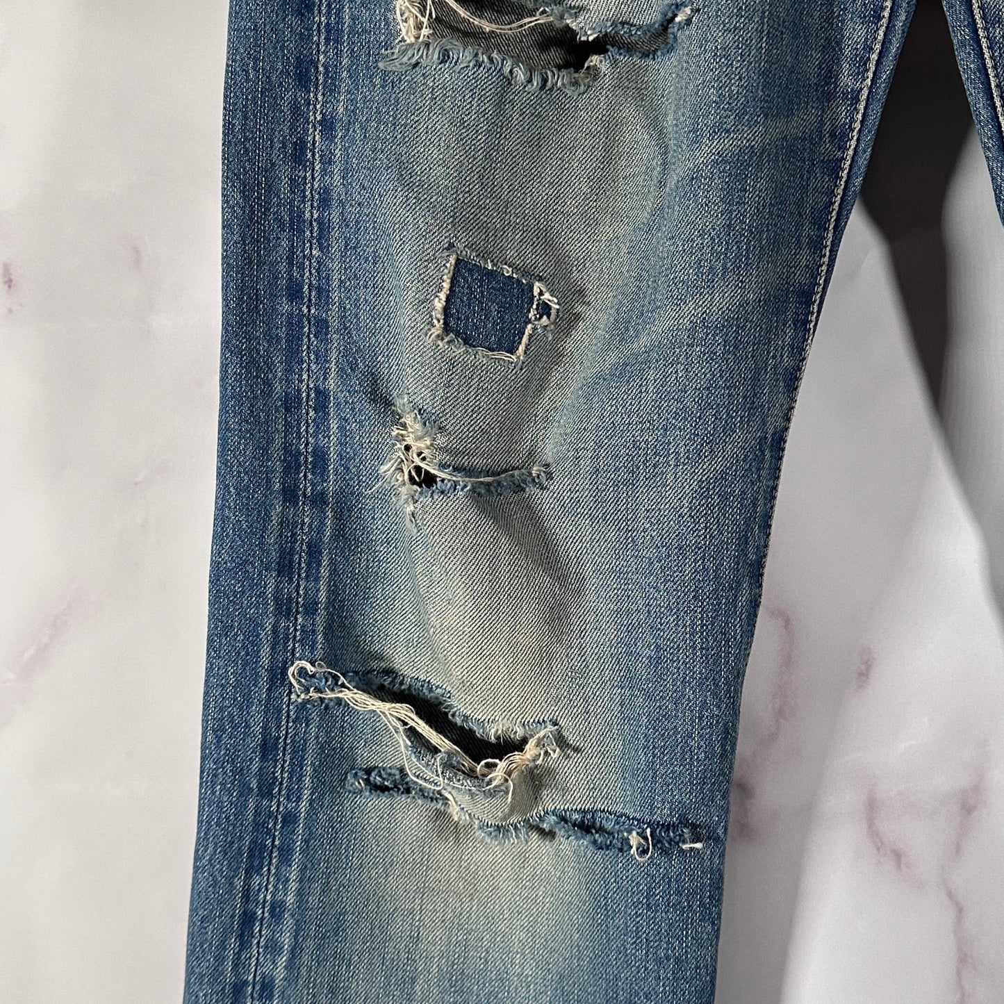 Hysteric Glamour Selvedge Repaired Denim
