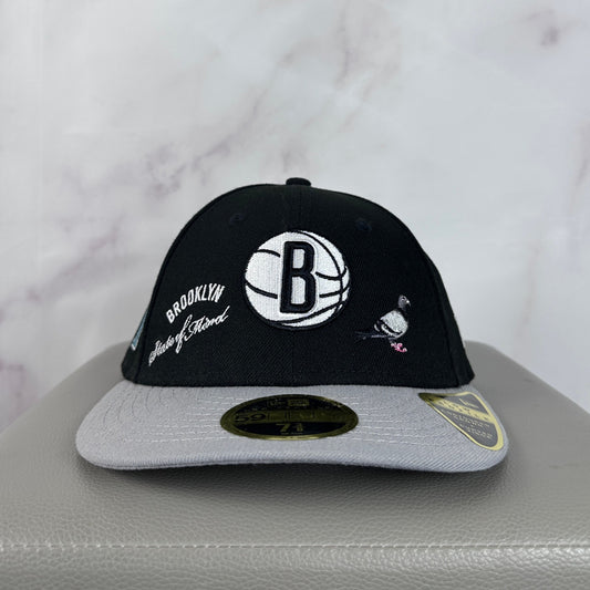 New Era x Staple Brooklyn Nets World Renown Black/Grey Fitted