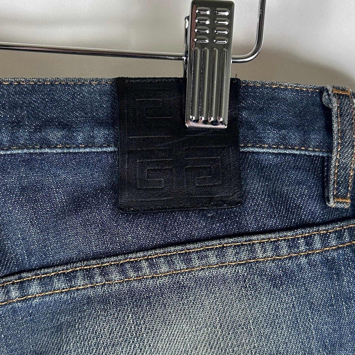Givenchy Paris Distressed Denim