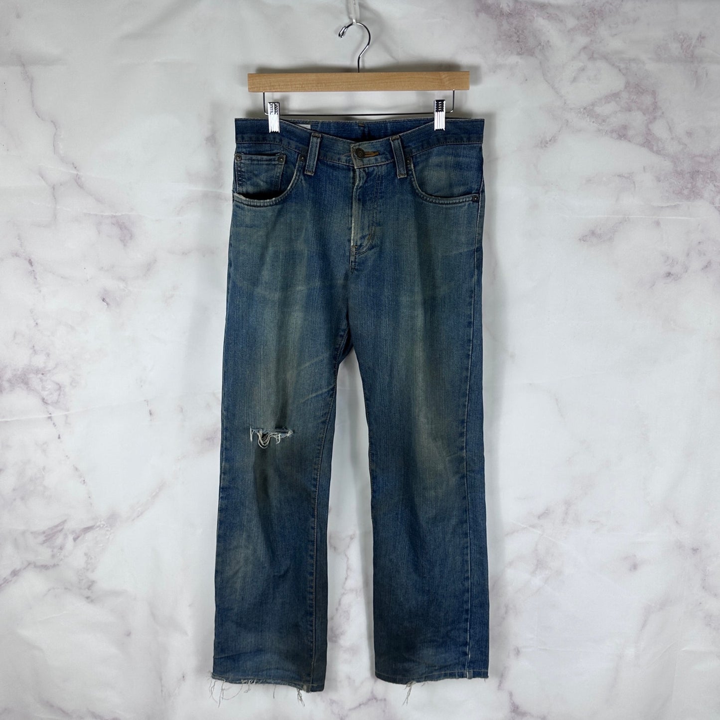 Edwin Distressed Straight 404 Denim