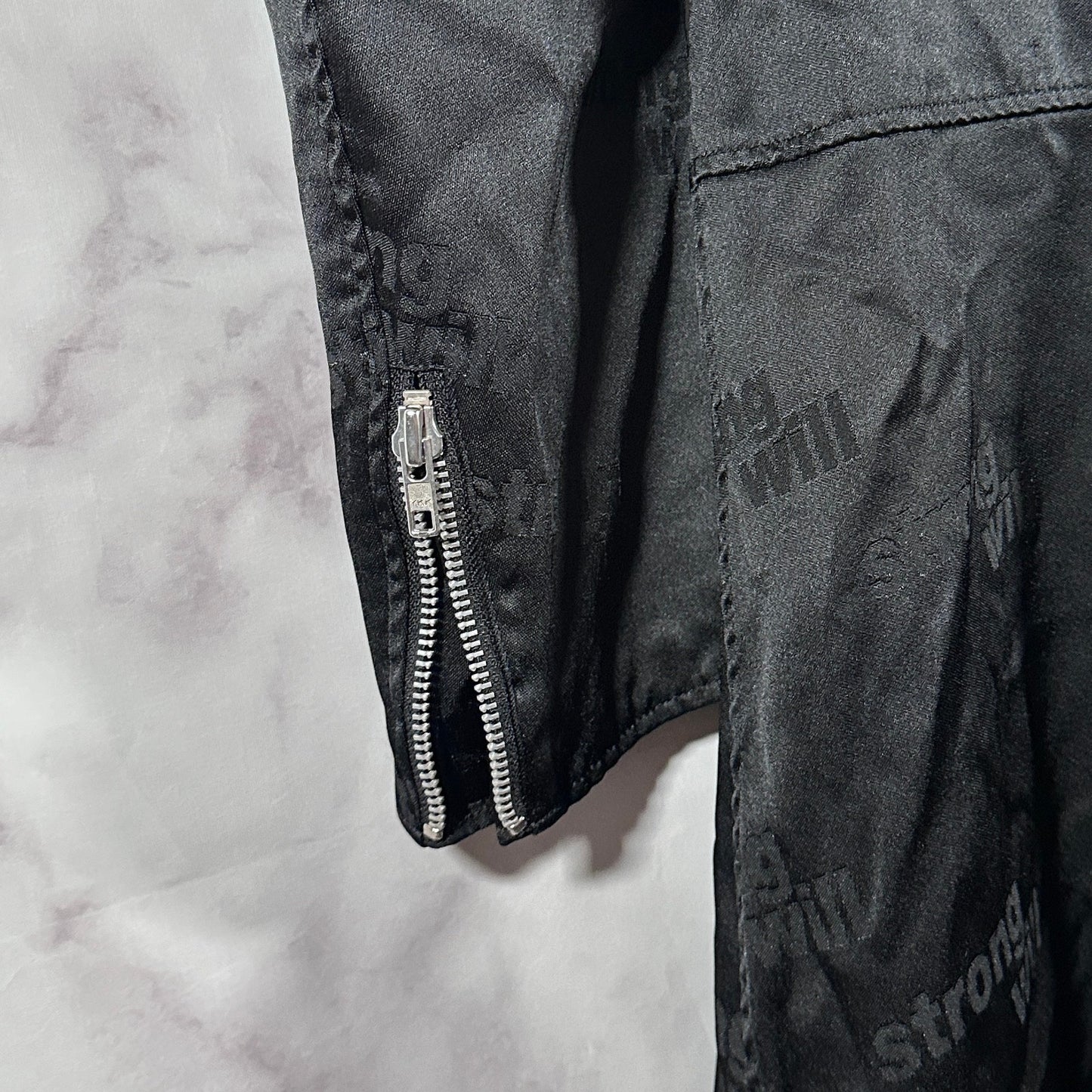 Comme des Garçons BLACK ‘Strong Will’ Biker Trench Coat