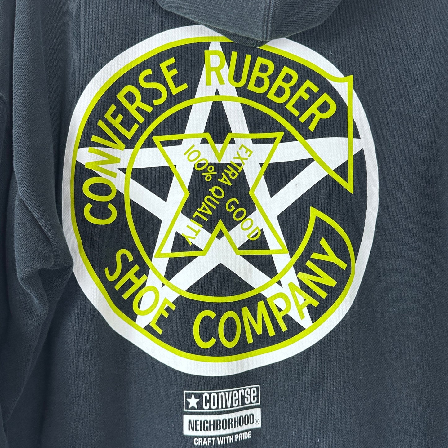 Neighborhood x Converse Black Hoodie