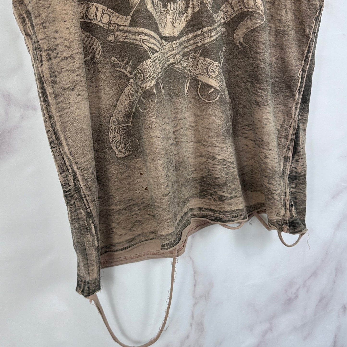 Affliction Live Fast Gun Tee