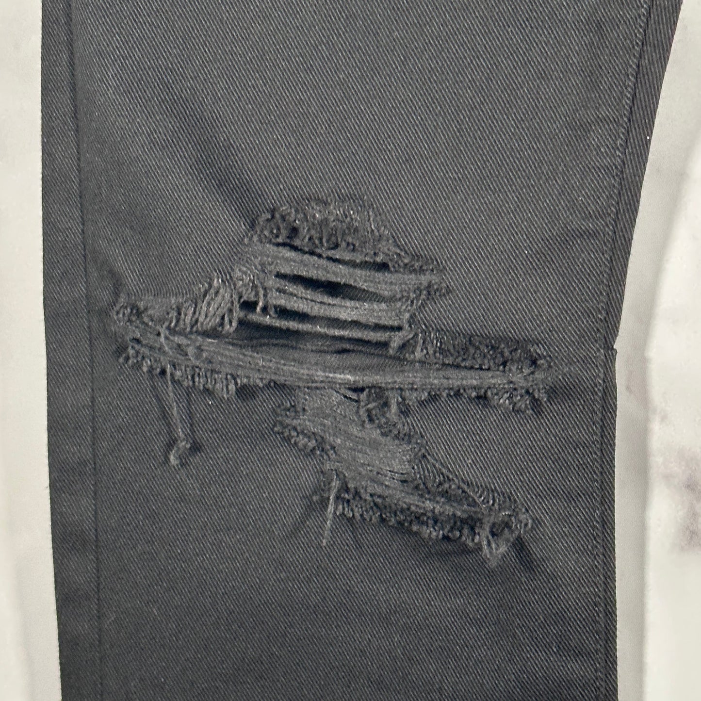 Undercover A/W05 Arts & Crafts Black Cummerbund Denim