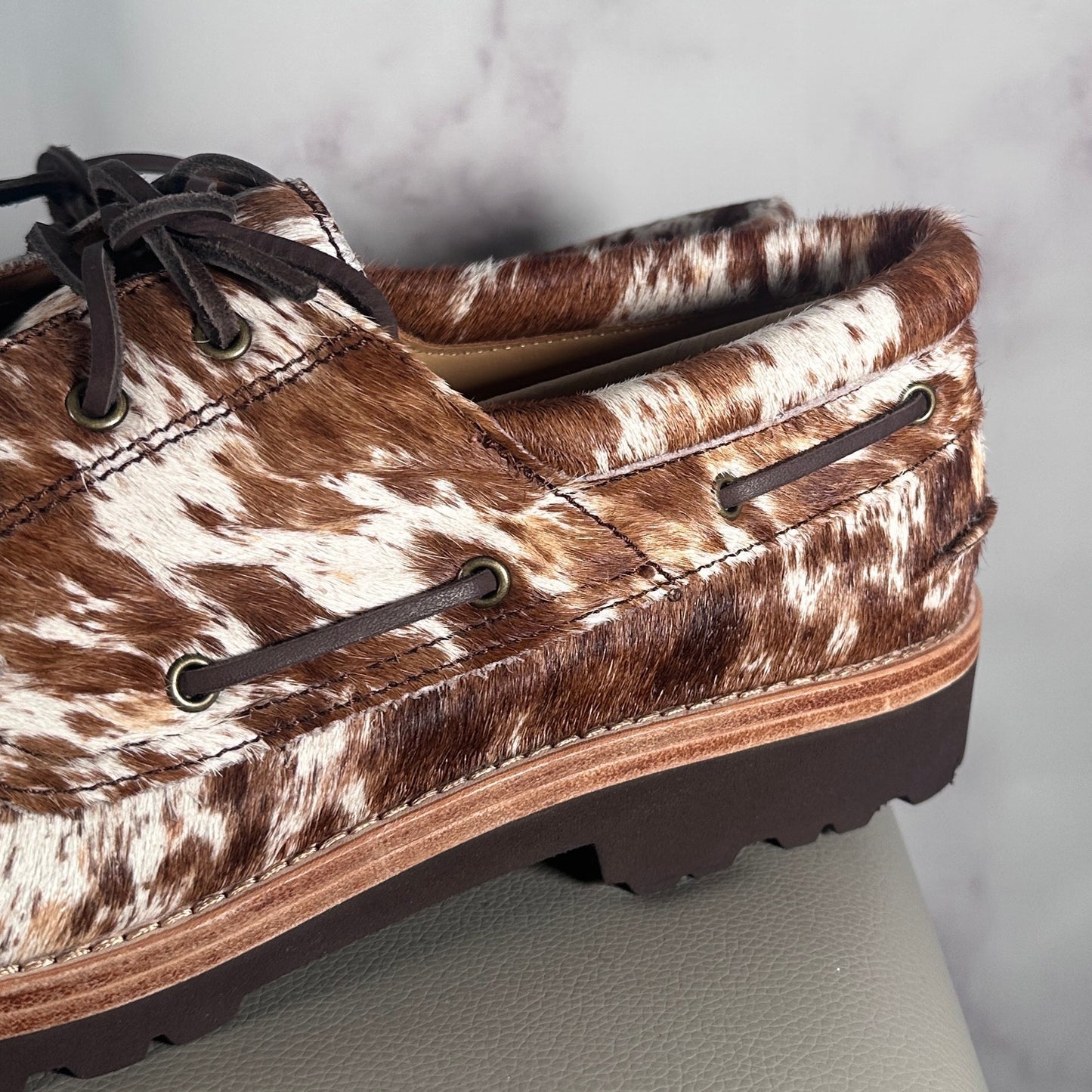 Sperry x Colour Plus Co. 3-Eye Vibram Lug Boat Shoe