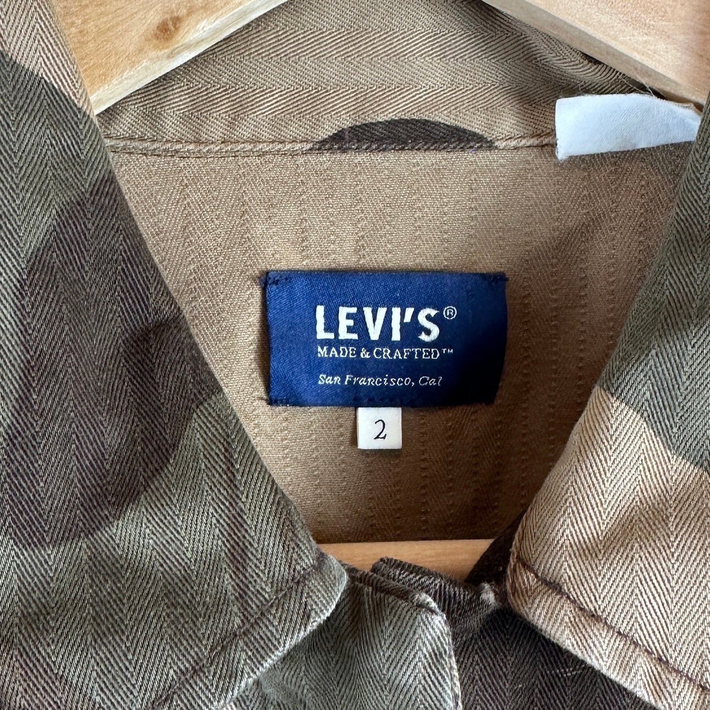 Levi’s Made & Crafted Camo Trucker Jacket