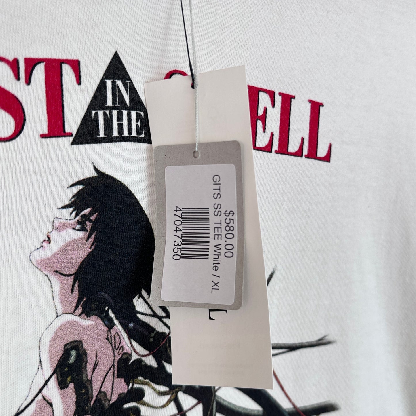 Saint Michael x Ghost in the Shell White Graphic Tee