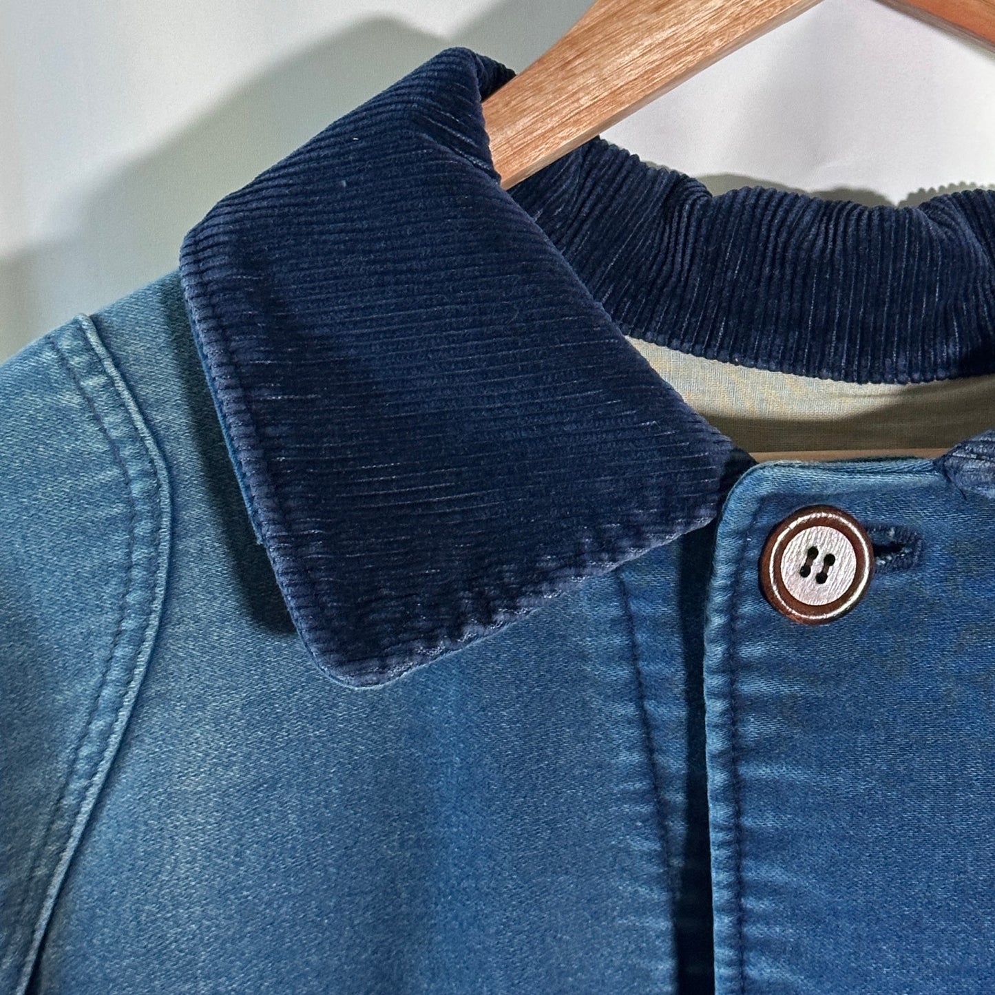 Visvim F/W13 Minie Indigo DMGD Moleskin Hunting Jacket