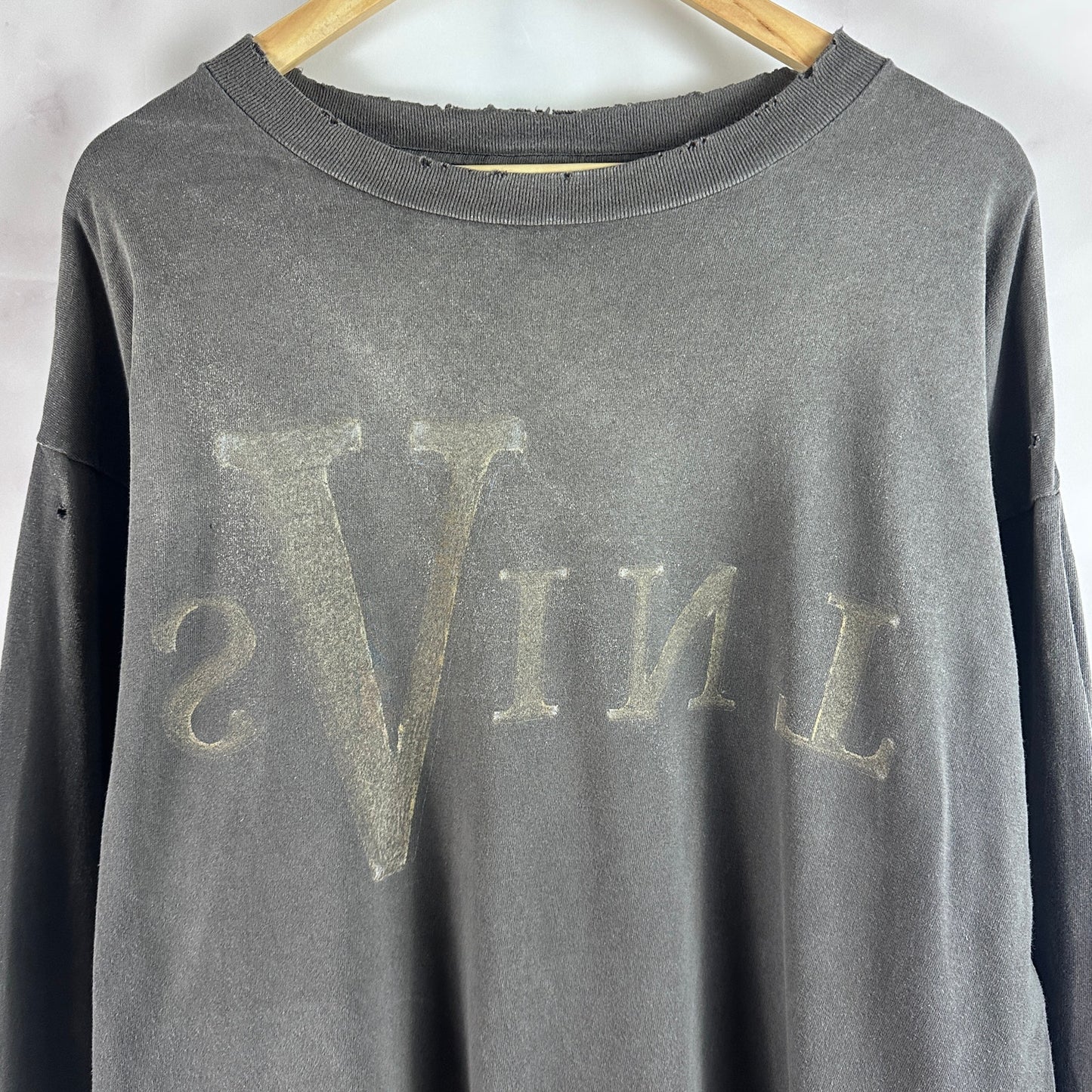 Saint Michael x Vlone Grey Maria Longsleeve Shirt