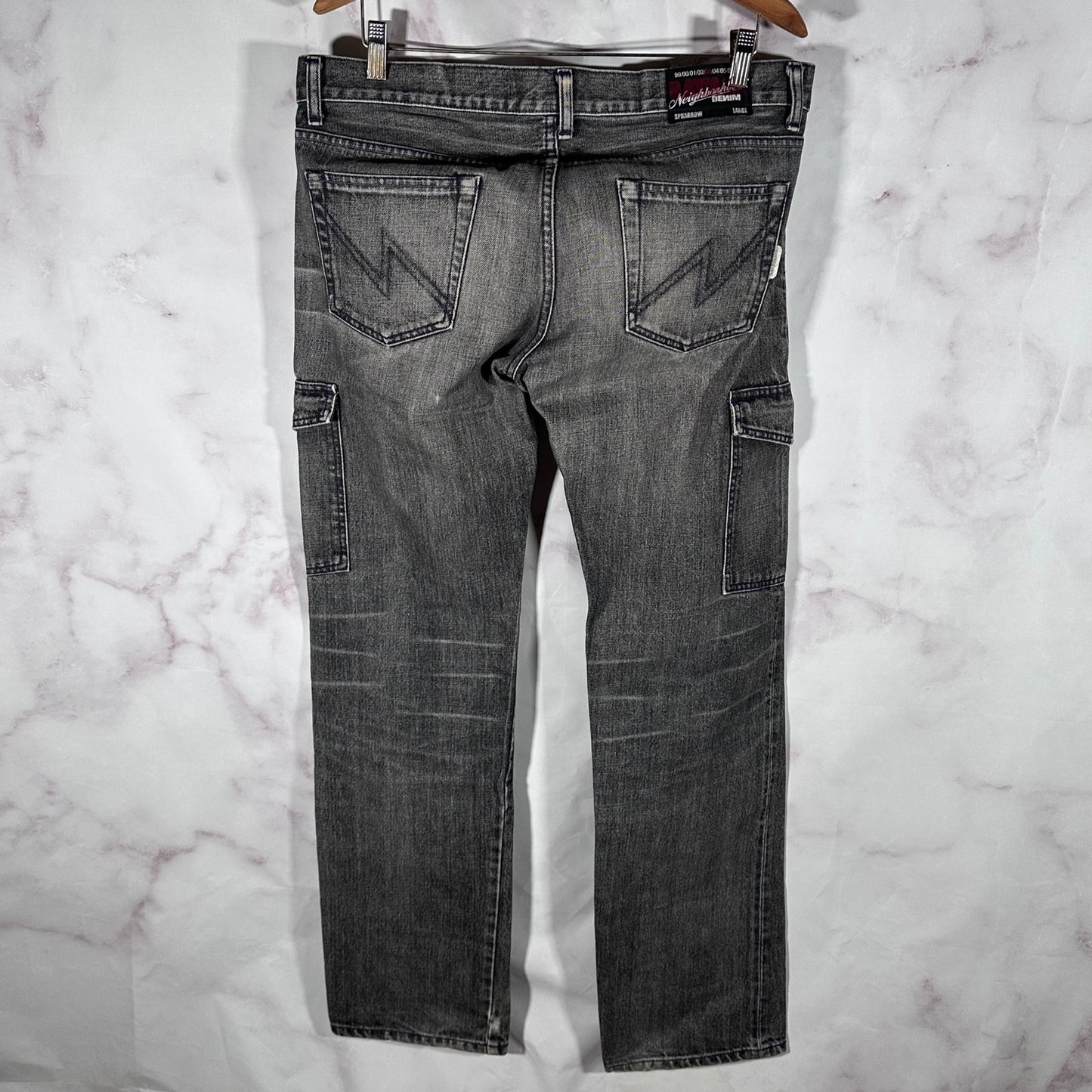 Neighborhood ‘03 SP Narrow Grey Cargo Denim