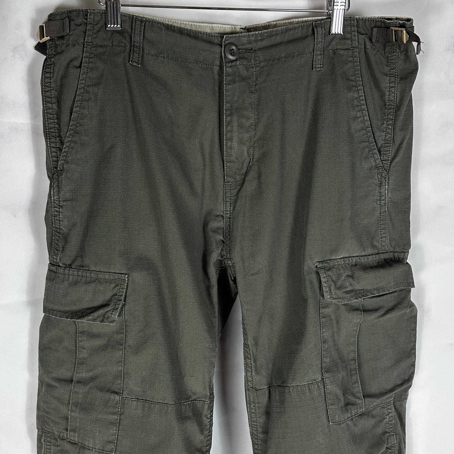 Carhartt Work in Progress Green Aviation Pant Ripstop Cargo