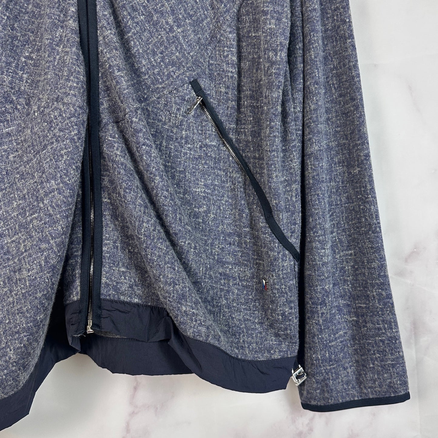 Louis Vuitton Navy Panel Hooded Jacket