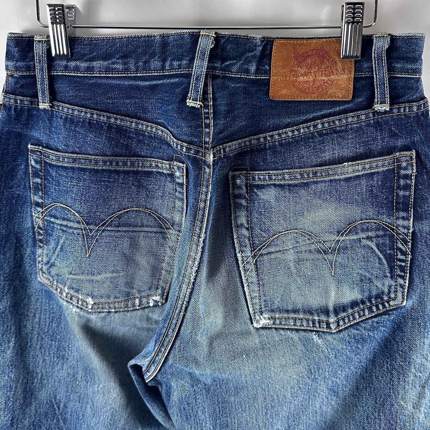 Japanese Selvedge Denim Blue Way Straight Jeans