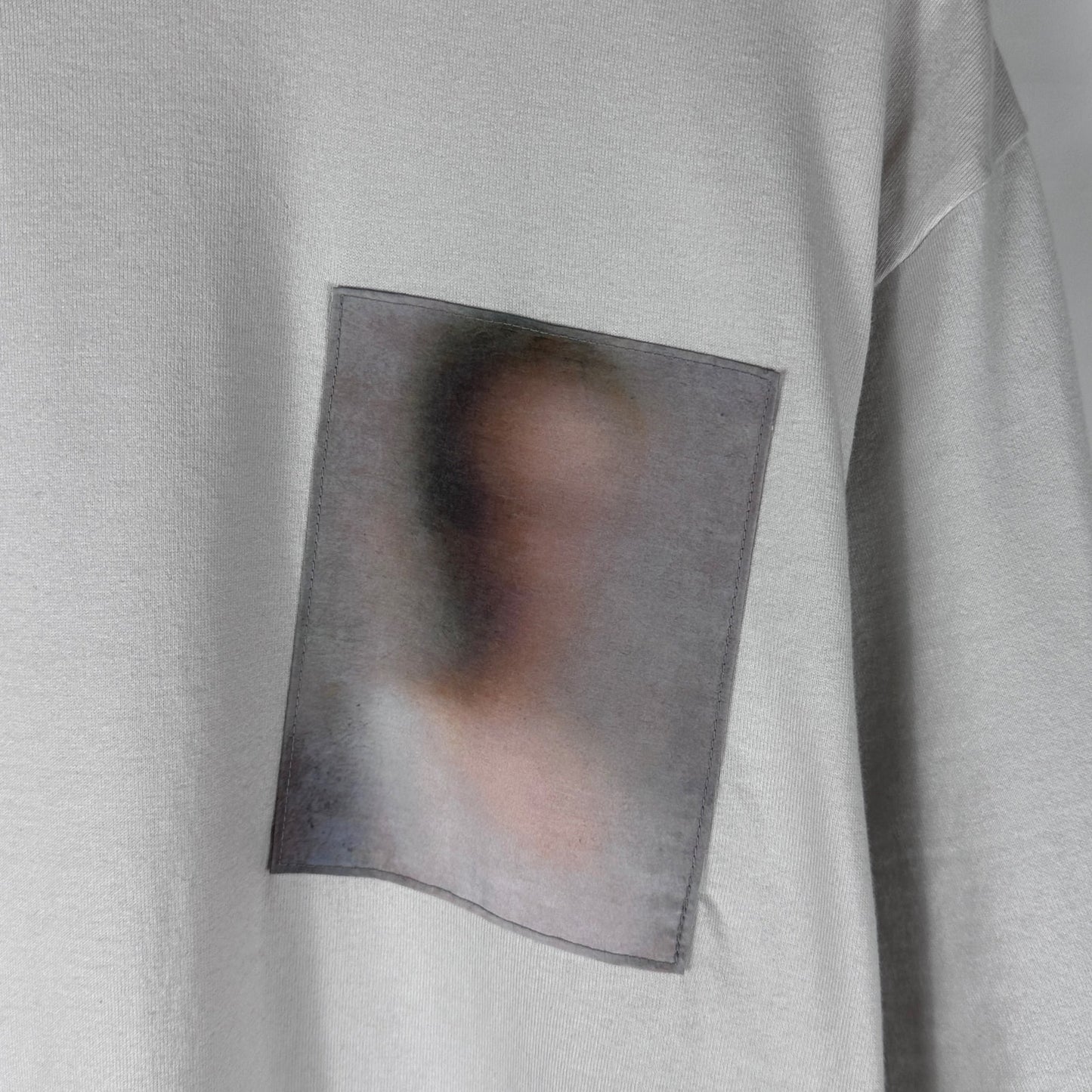 Undercover Robert Bosisio S/S25 White Patch Portrait Tee