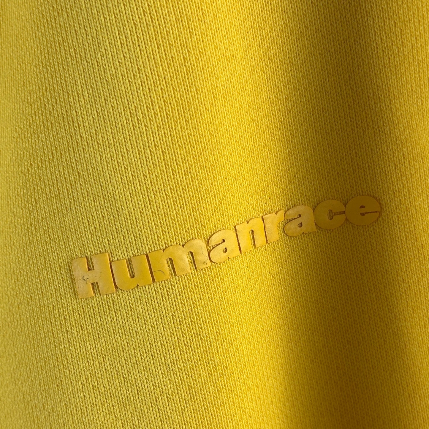 Adidas Humanrace Yellow Heavyweight Sweatpants