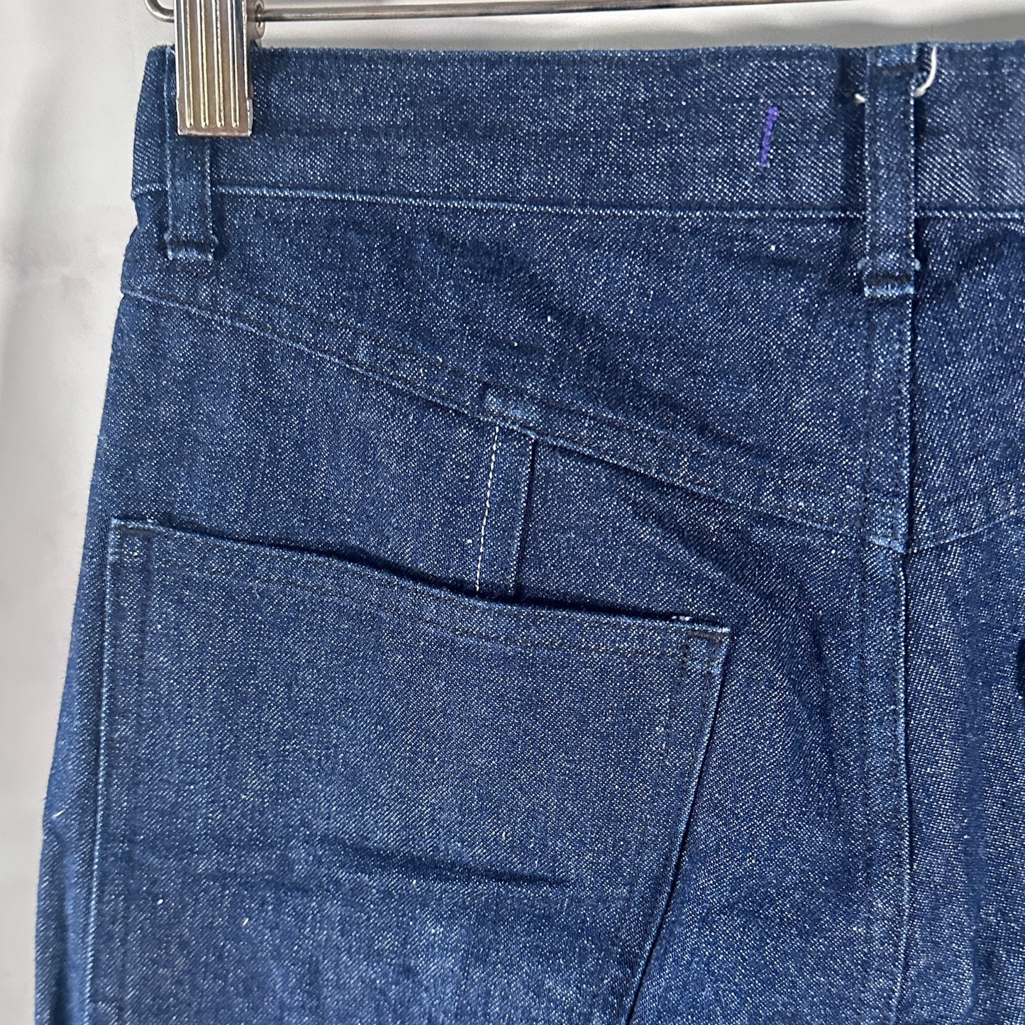 Public Tokyo Wide Pleated Indigo Denim Jeans