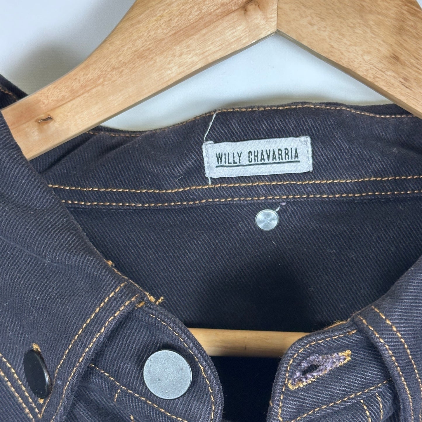 Willy Chavarria F/W18 Big Daddy Denim Button-Down