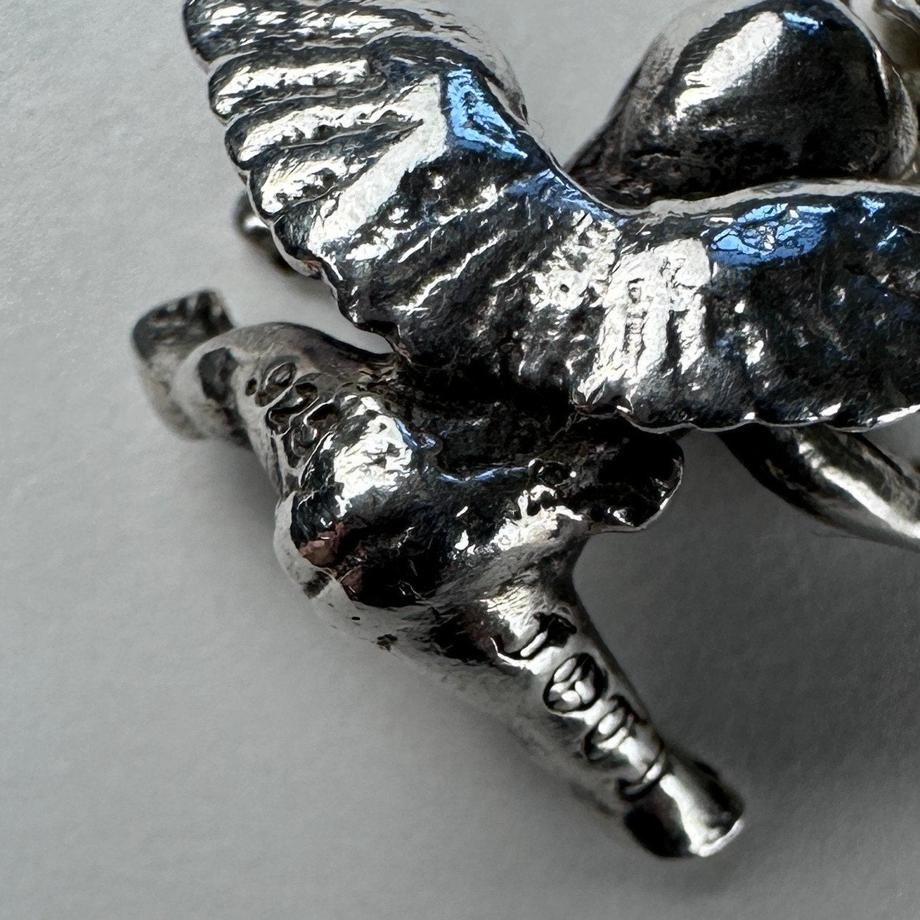 Chrome Hearts Joe Foti Miss Lerlene Tiny Silver Pendant & Chain
