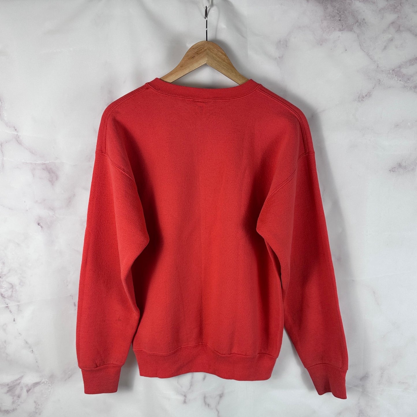 Vintage 90s Lee Heavyweight Orange Crewneck Sweatshirt
