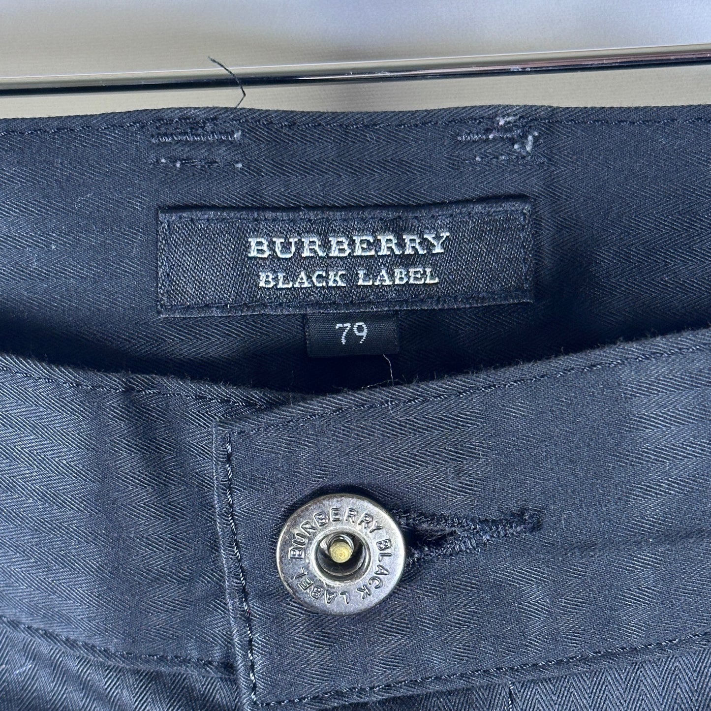 Burberry Black Label Striped Cargo Pants