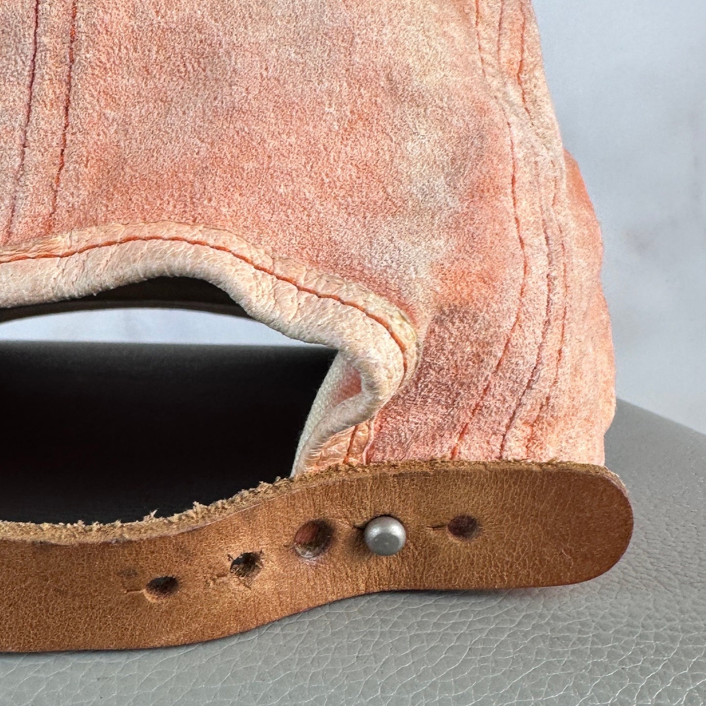 Hender Scheme Pigskin Jet 5-Panel Orange Hat