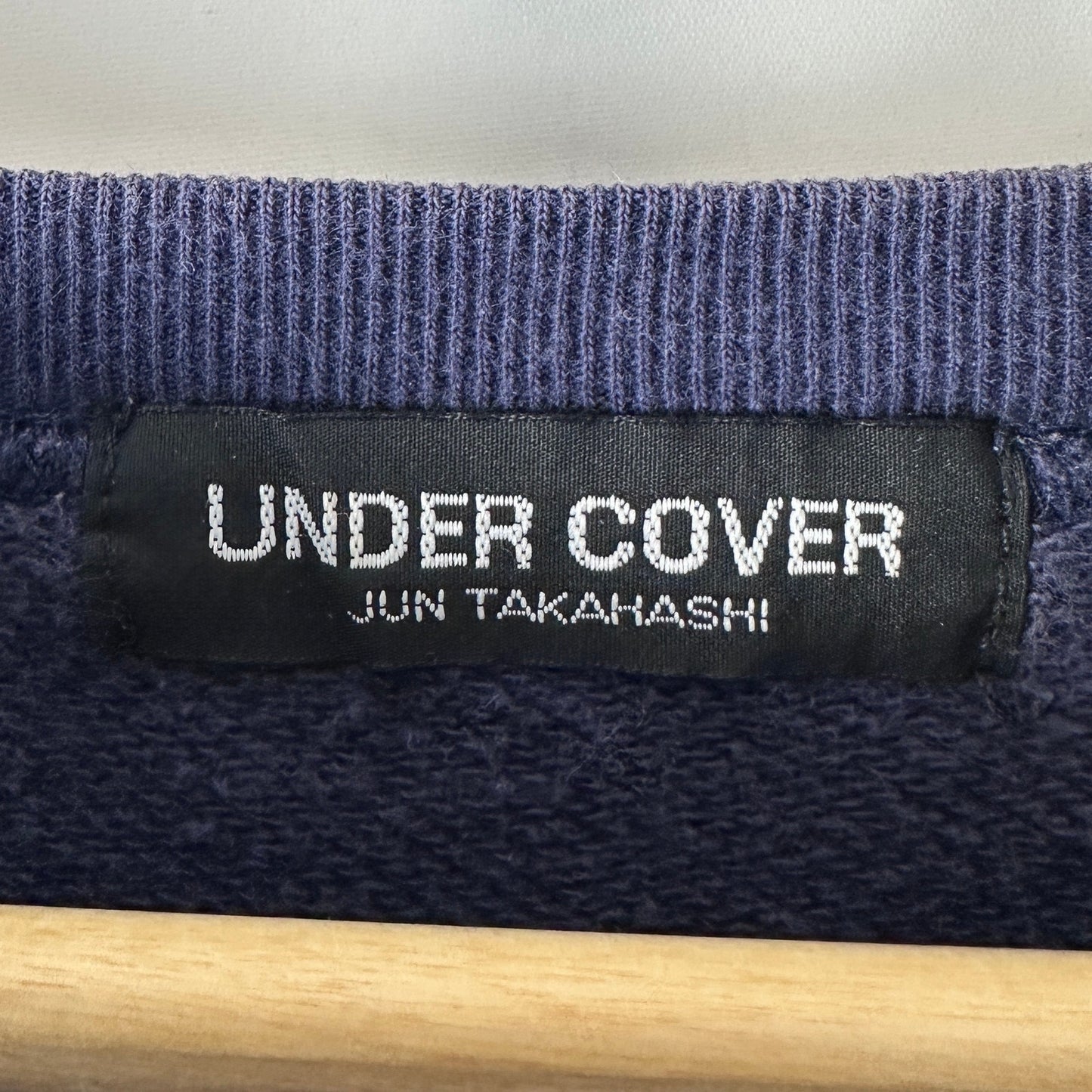 Undercover Navy U Crewneck
