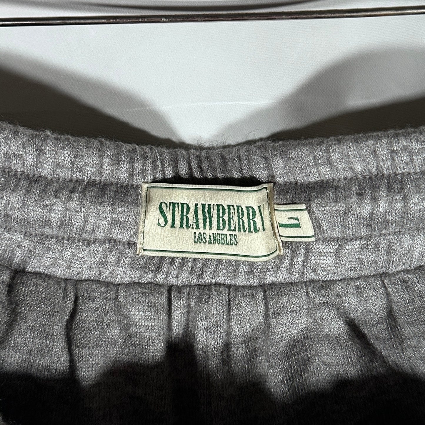 Strawberry Grey Cashmere Shorts