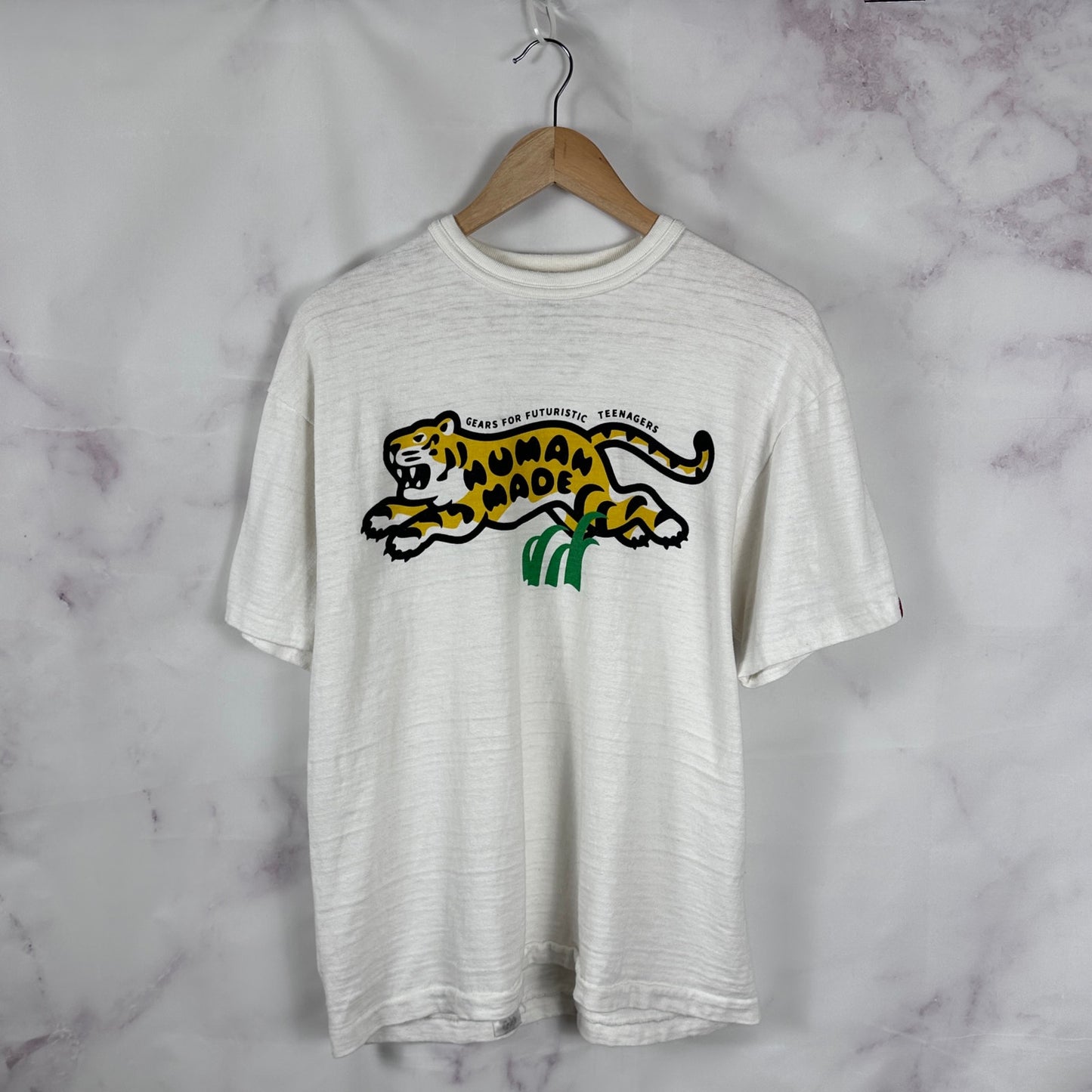 Human Made Tiger Graphic White Tee