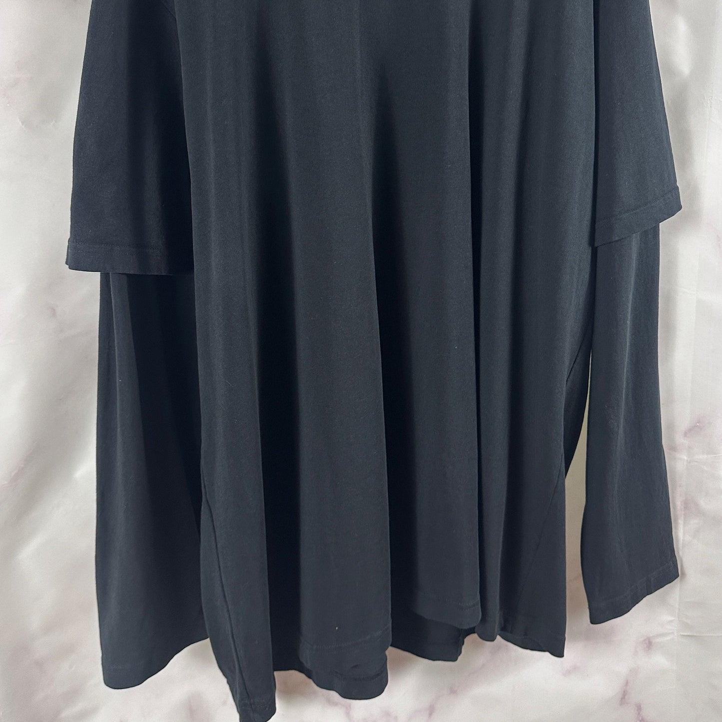 Yeezy x Balenciaga Sample Layered Black Longsleeve Shirt