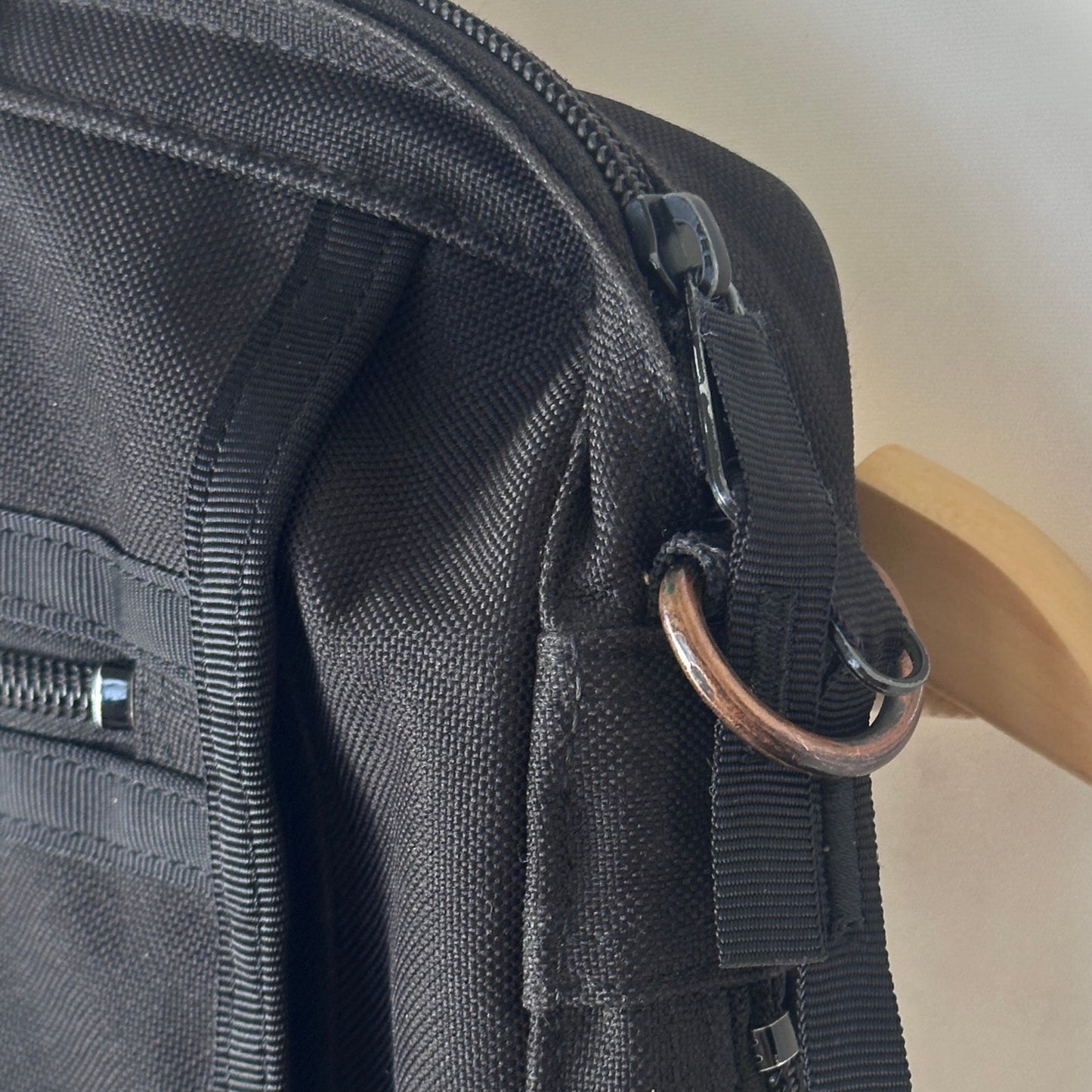 Porter Yoshida & Co. Black 2-Way Briefcase Messenger Bag