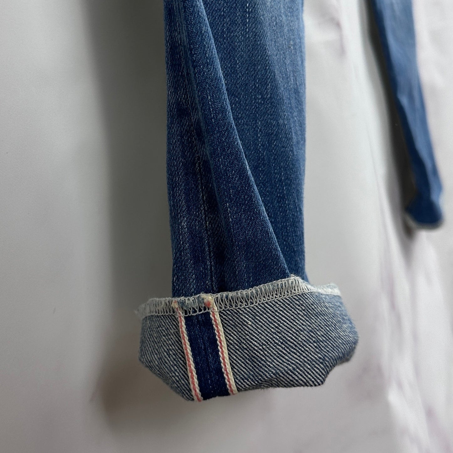 Hysteric Glamour Studded Repaired Selvedge Denim Jeans