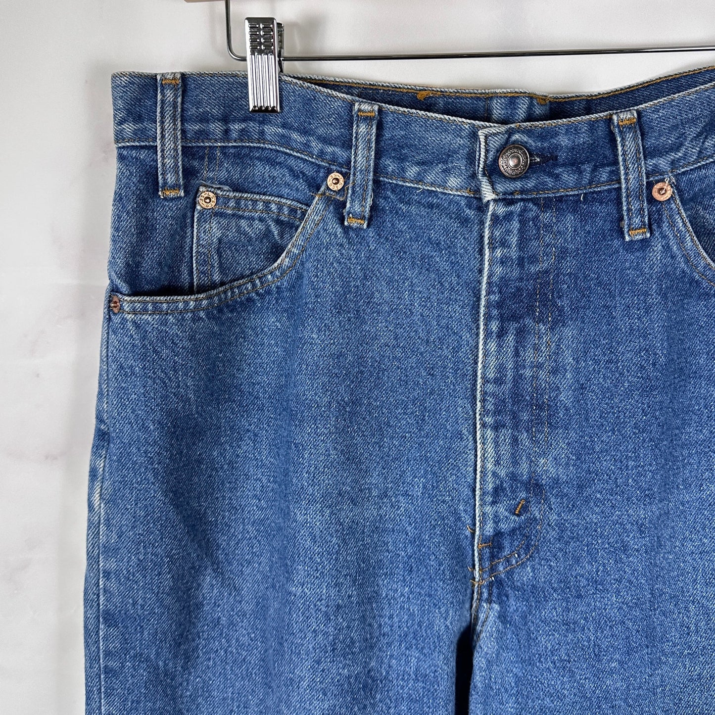 Vintage Levi's 80s Orange Tab Straight Denim