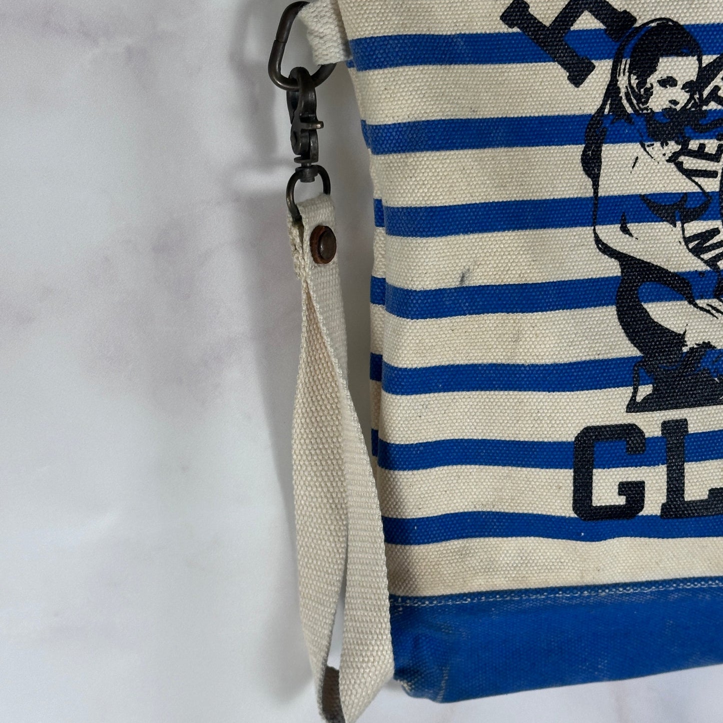 Hysteric Glamour Striped Print Tote