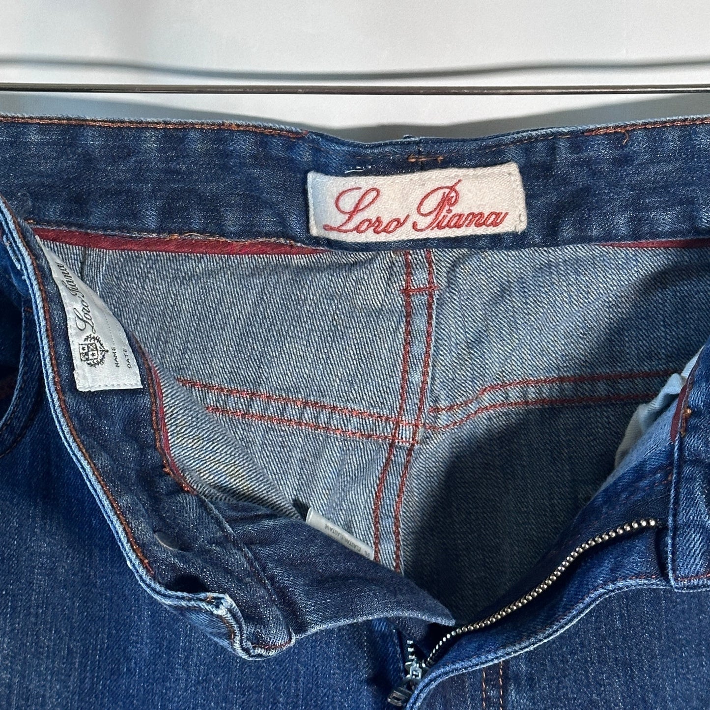 Loro Piana Blue Slim Denim Jeans