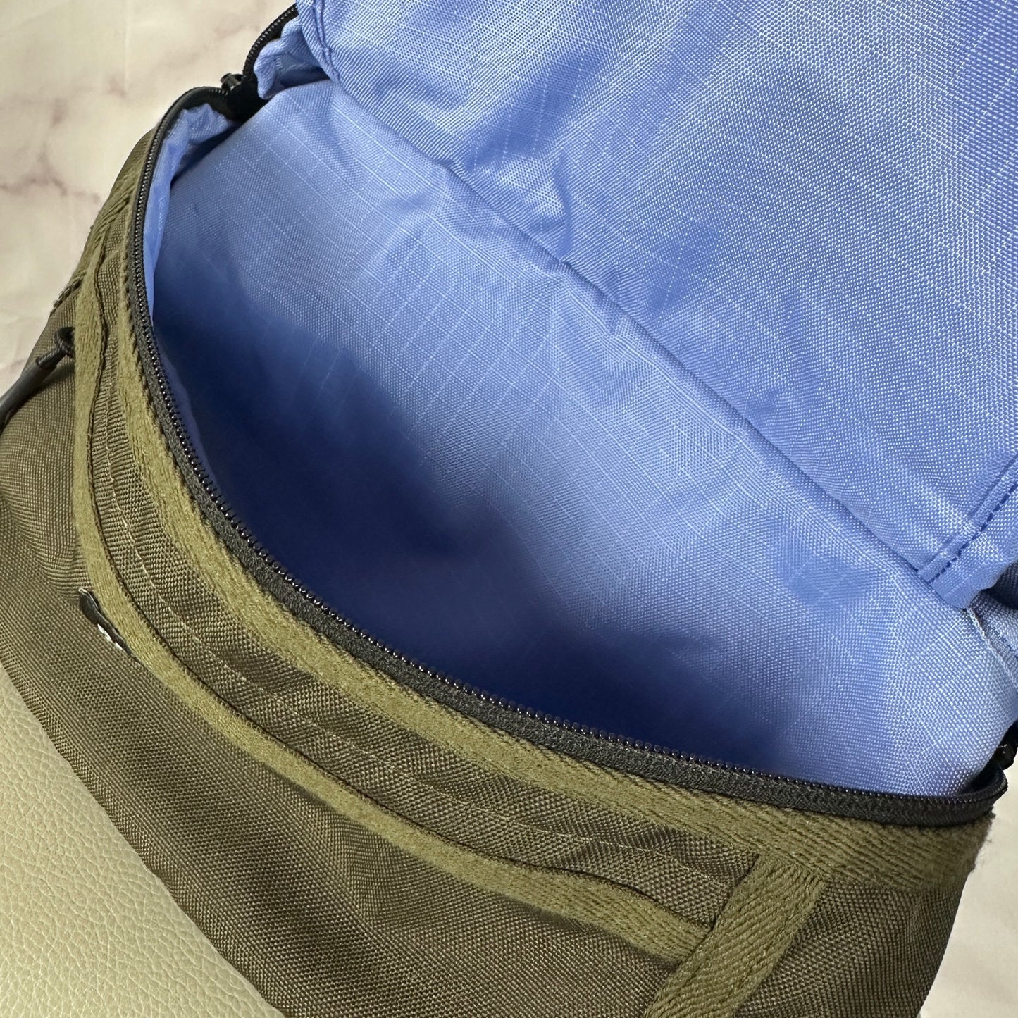 Beams Design Green Crossbody Fanny Pack