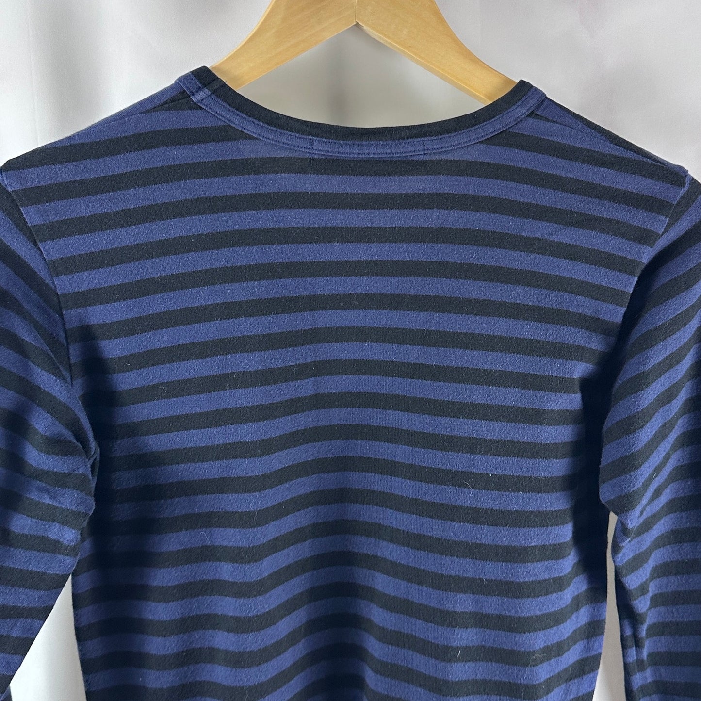 Comme des Garçons BLACK Blue Striped Longsleeve