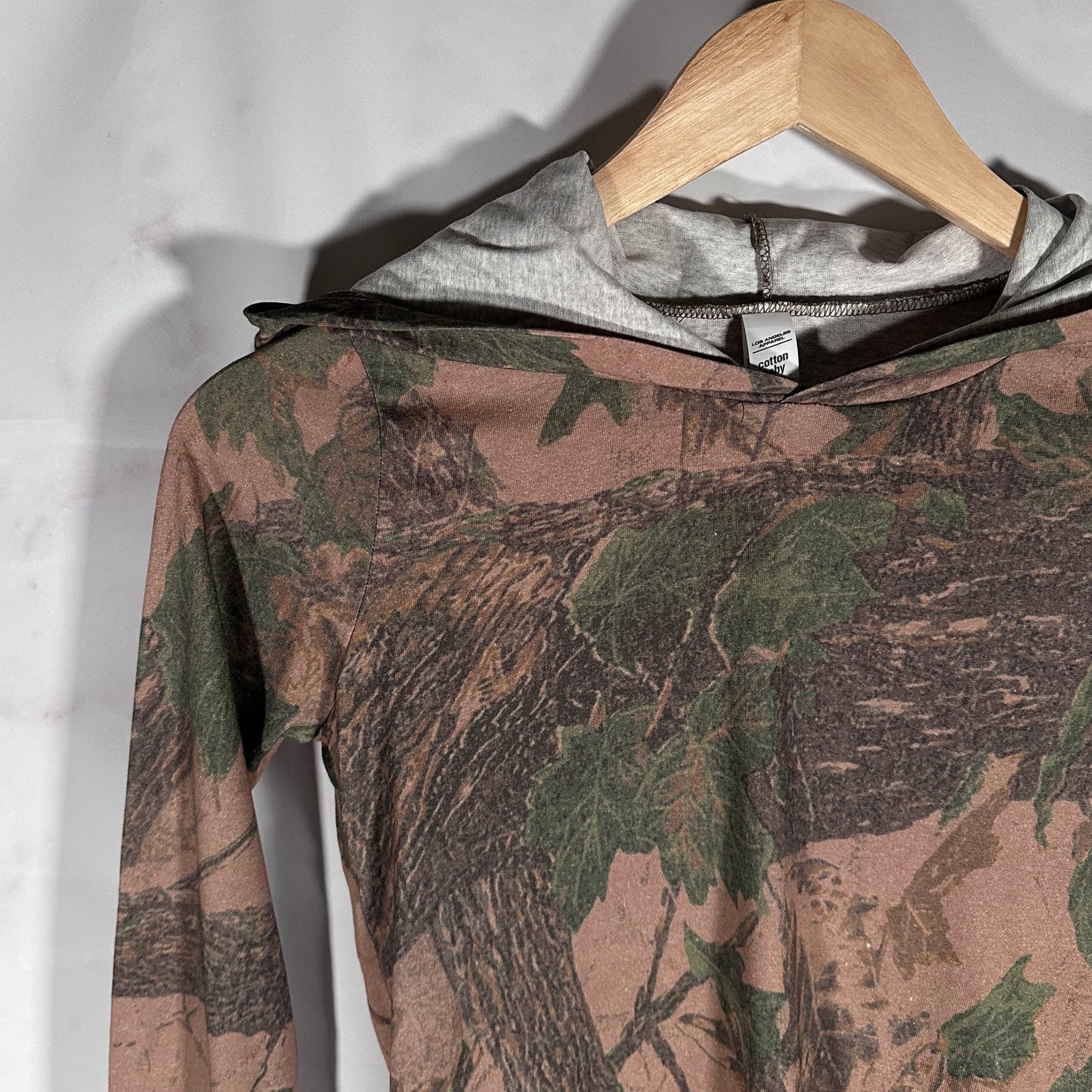 Los Angeles Apparel Camo Light Hoodie