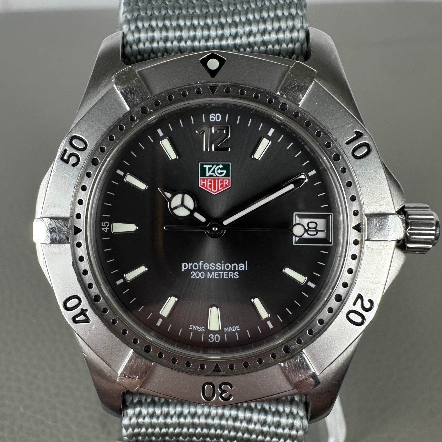 TAG Heuer WK1115-1 Professional 200m Steel Grey