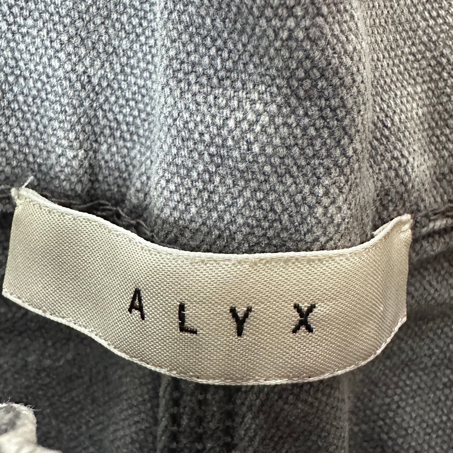 Alyx Distressed Grey Double Knee Slacker Carpenter Pants & Belt