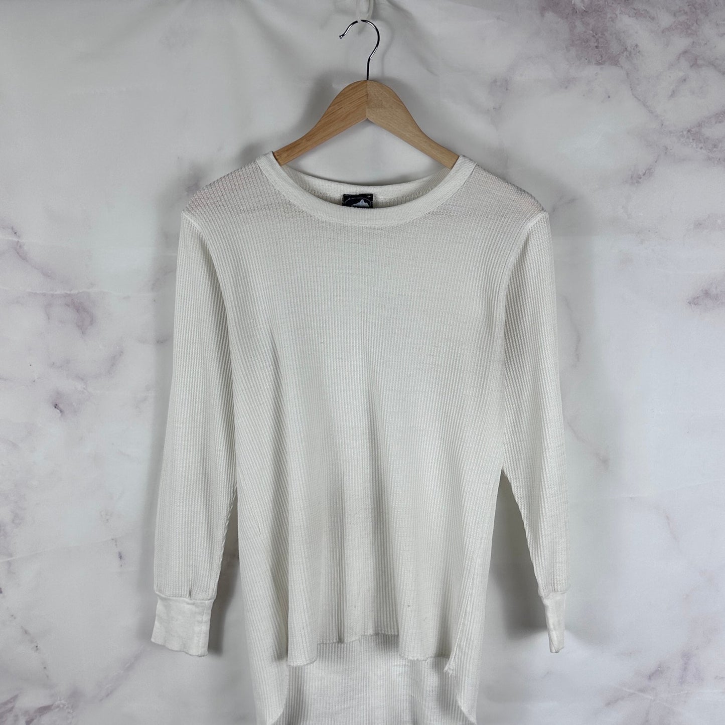 Vintage White Arctic Storm Thermal Longsleeve