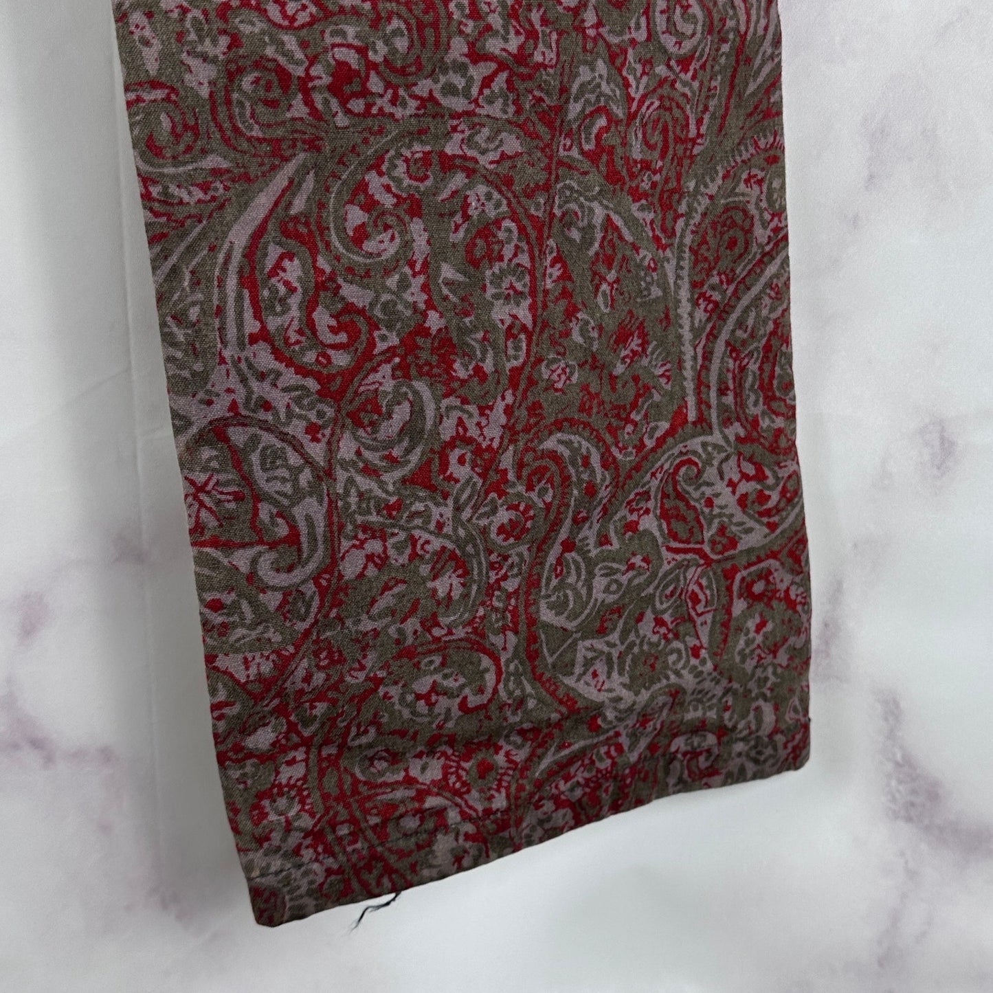 A.P.C. Waxed Paisley Rue de Fleurus Denim