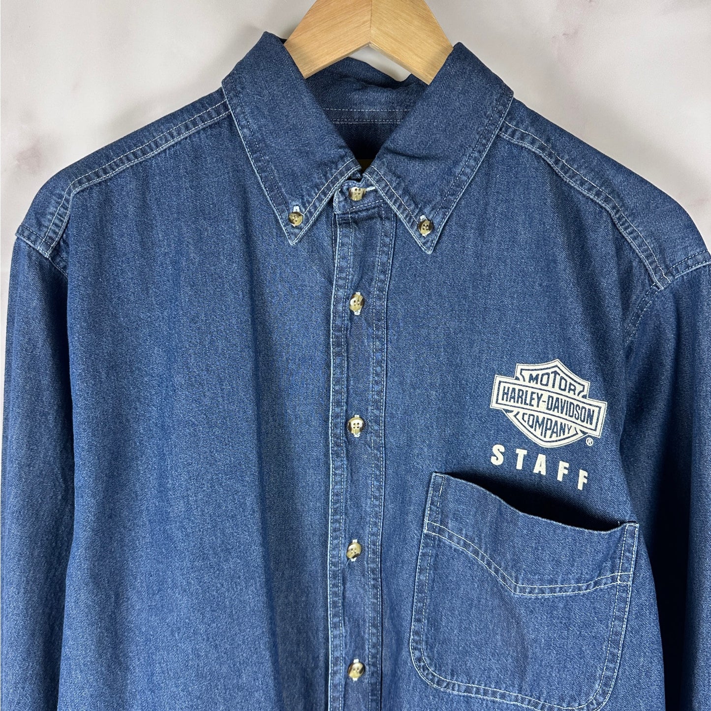 Harley-Davidson Wild West Rally Staff Button-Up Shirt