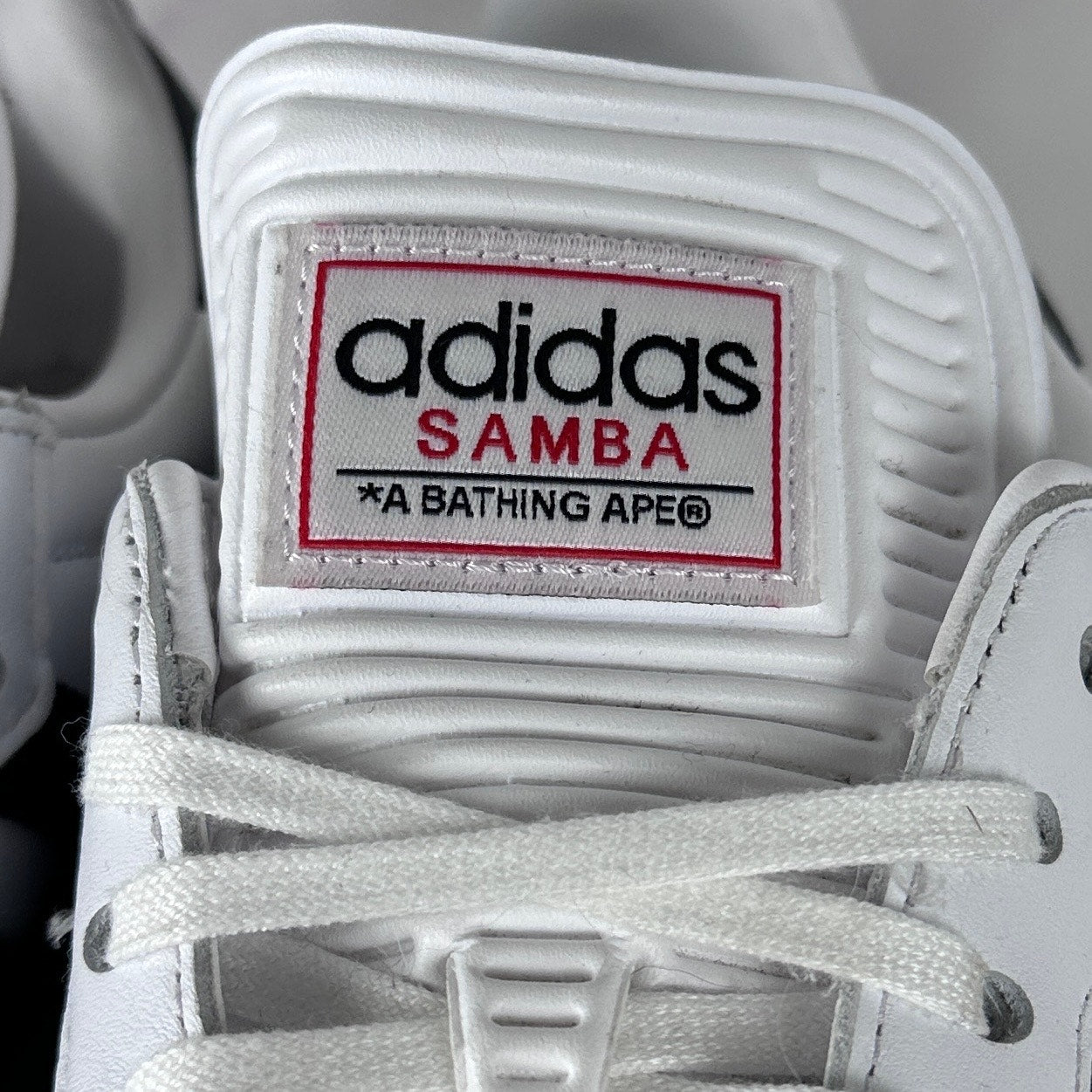Bape x Adidas Samba White/Black/Gum