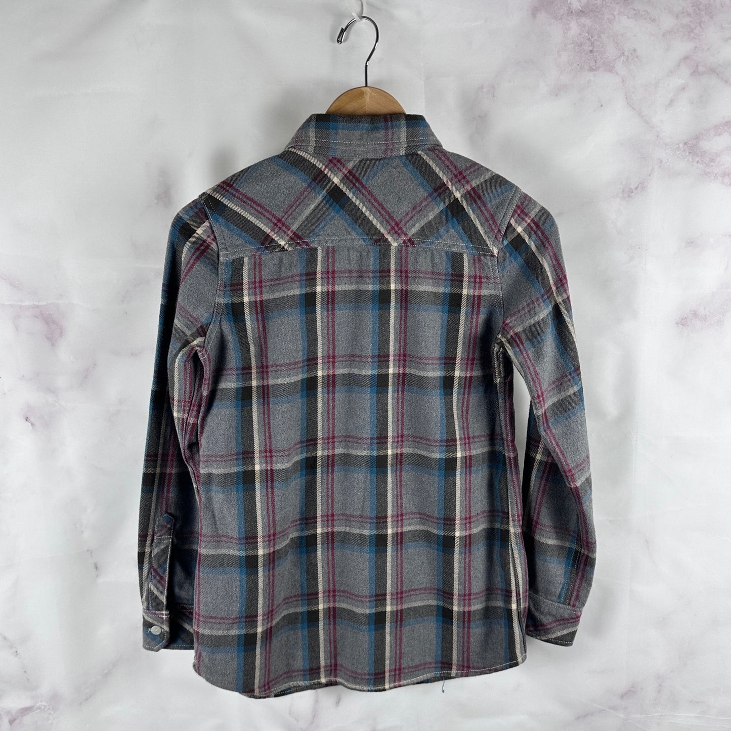 Hysteric Glamour Grey Plaid Flannel Shirt