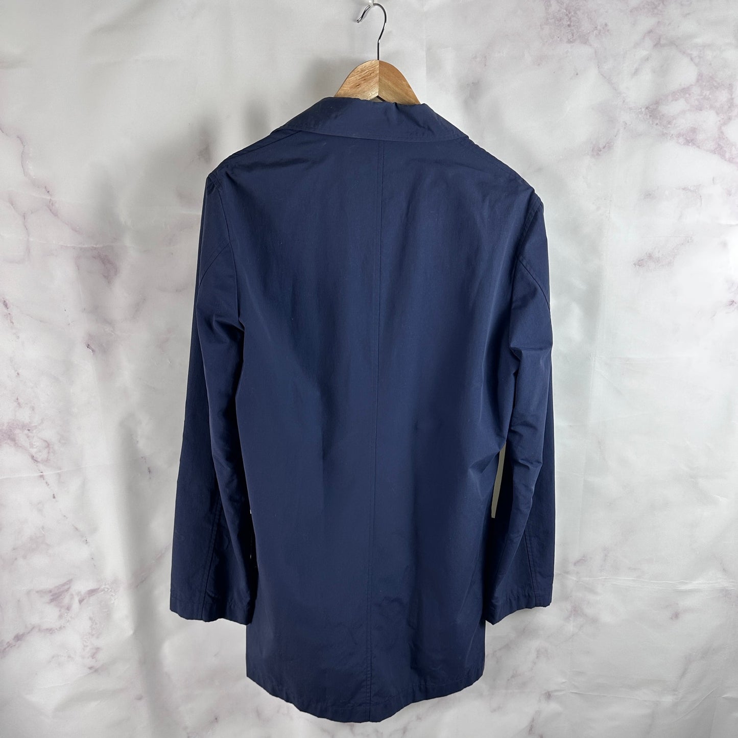 Undercover A/W01 D.A.V.F. Navy Long Coat