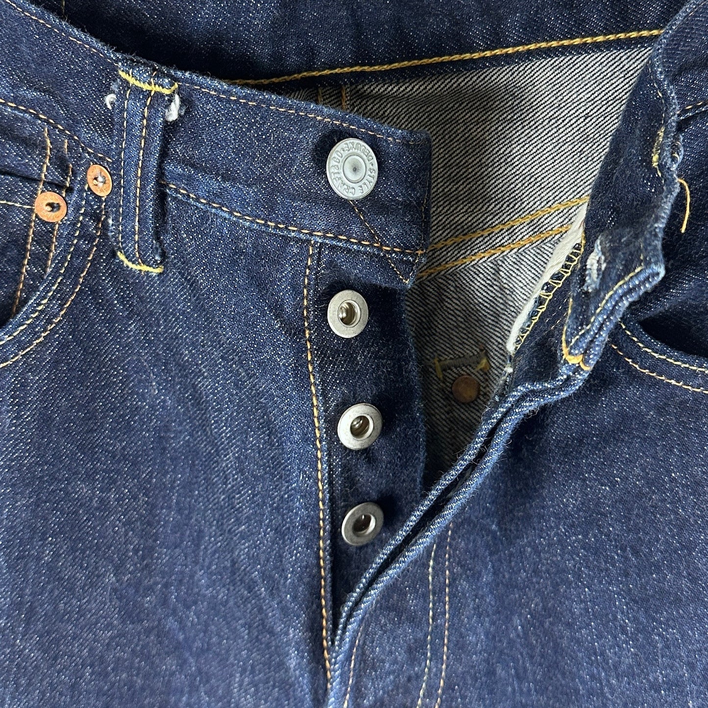 Evisu Warehouse Lot 9002 Indigo Selvedge Denim