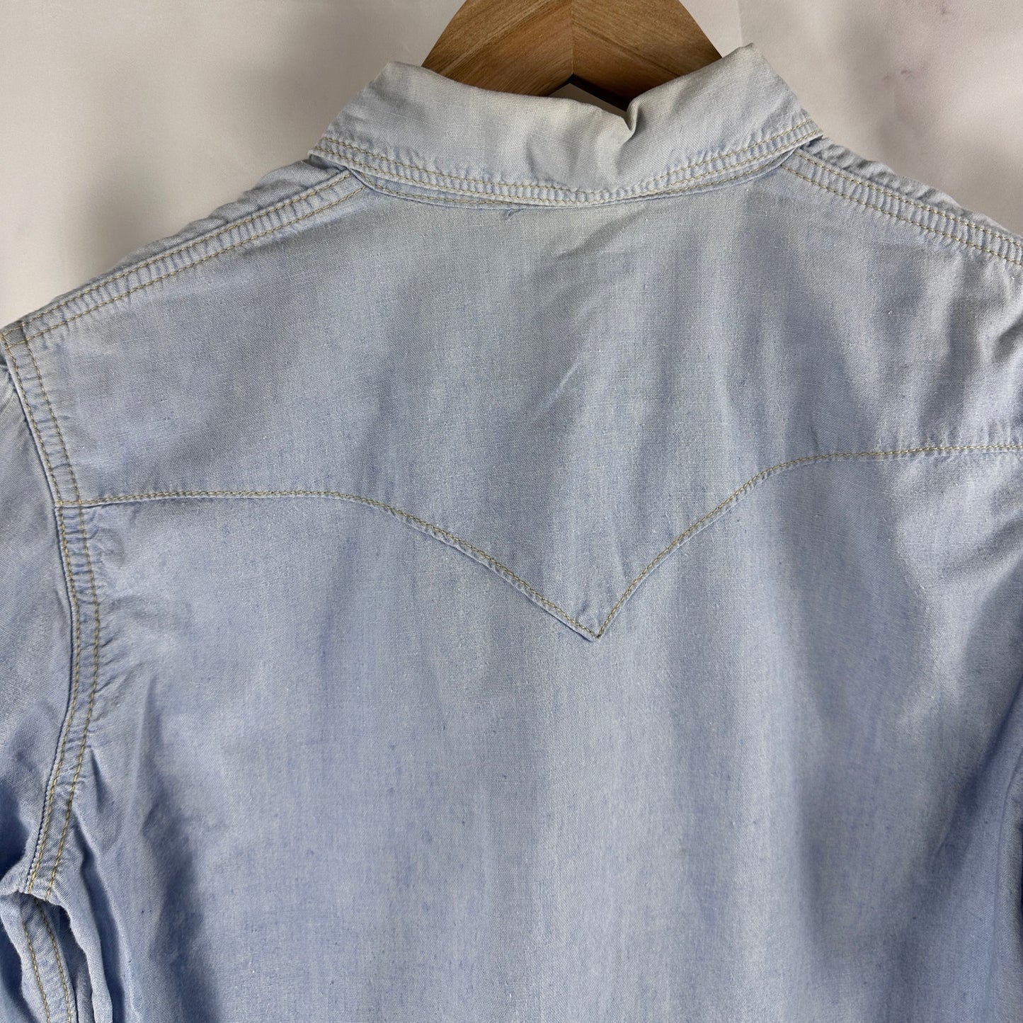 Kapital Baby Blue Western Shirt