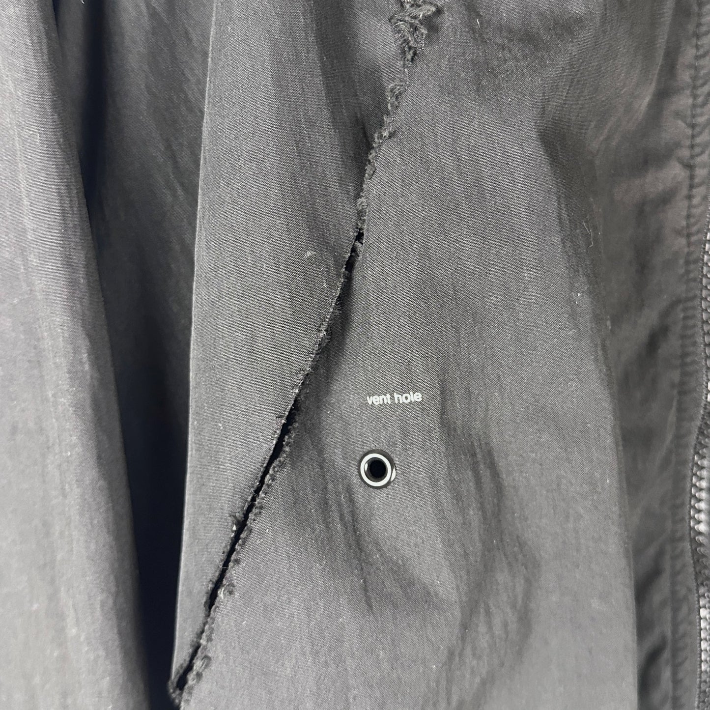 Undercover S/S10 Less But Better Black Bomber Jacket